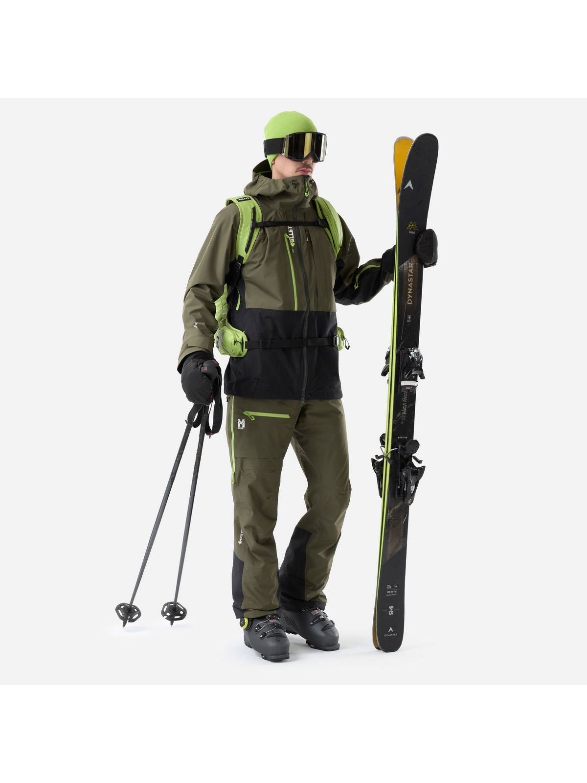 Spodnie męskie MILLET M Cosmic Gtx 3L Pant M zielone