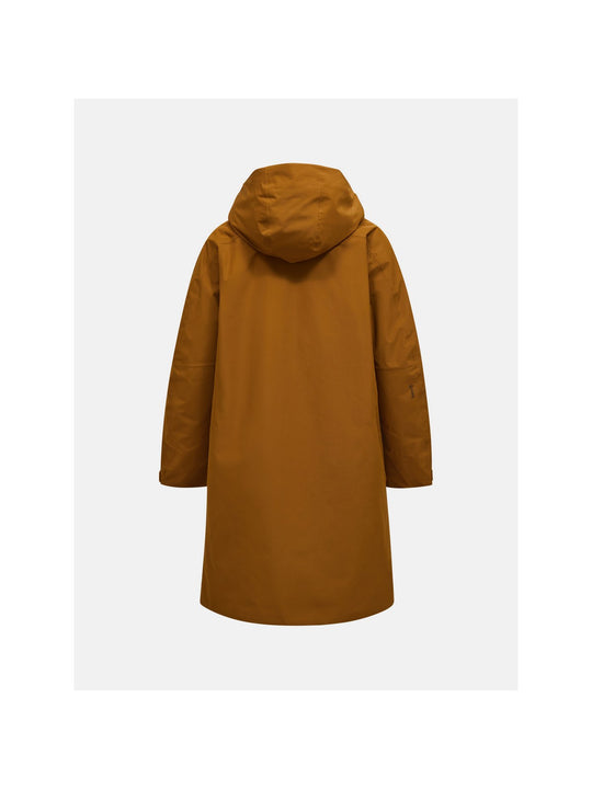 Kurtka PEAK PERFORMANCE W Treeline Insulated Parka brązowy
