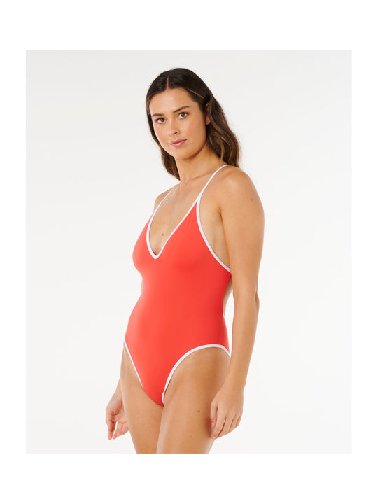 Kostium Kąpielowy RIP CURL Classic Surf 1 Pc czerwony
