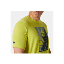 Koszulka HELLY HANSEN HP RACE GRAPHIC T-SH żółty - Adventure Sports
