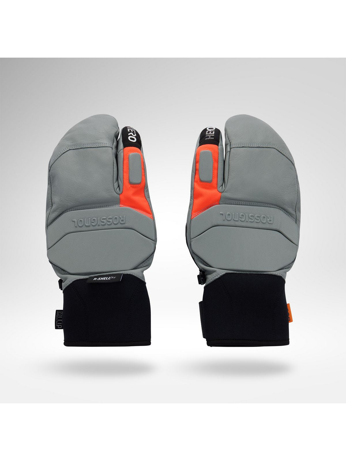 Rękawice narciarskie męskie ROSSIGNOL M Hero 3 Finger Ski Gloves R-S szare