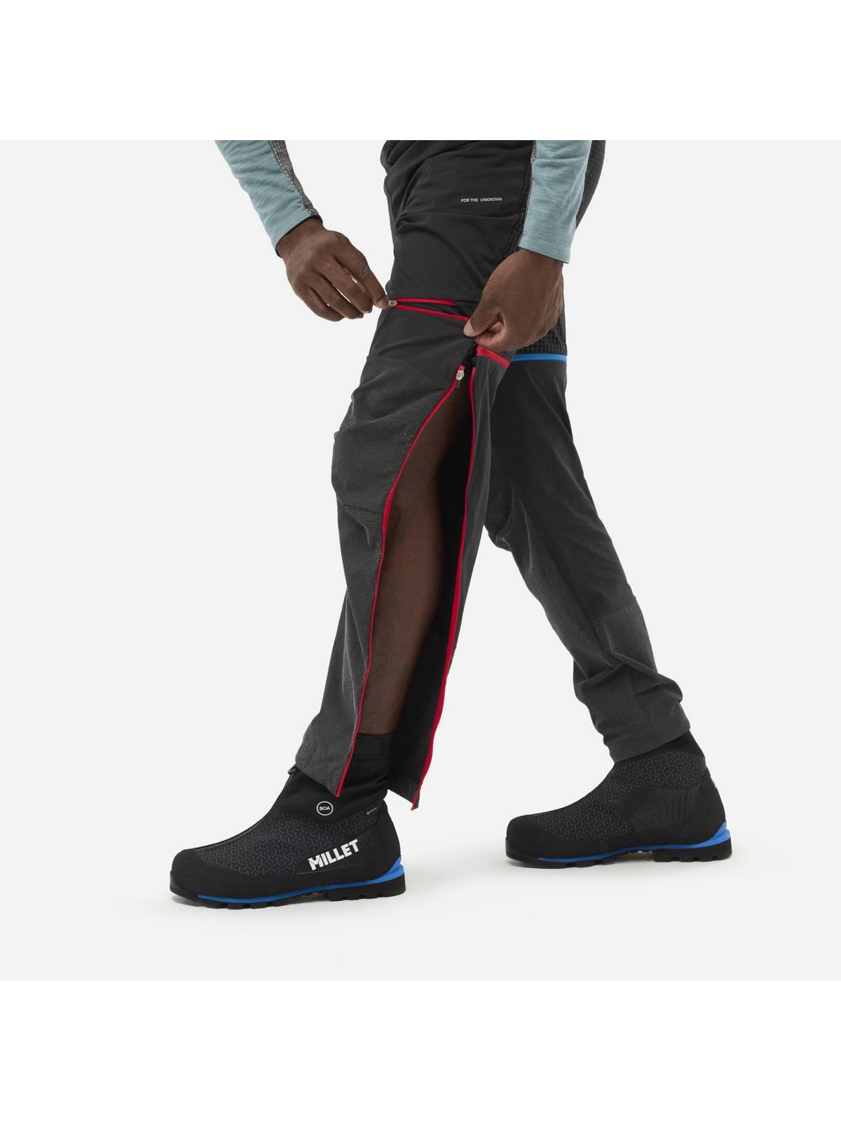 Spodnie MILLET TRILOGY JORASSES ZIP0 PT M czarny - Adventure Sports