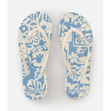 Japonki damskie RIP CURL Mixed Bloom Open Toe niebieskie
