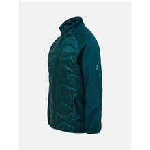 Kurtka puchowa męska PEAK PERFORMANCE M Helium Down Hybrid Jacket kolor zielony
