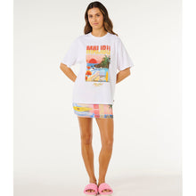 Koszulka damska RIP CURL Hayley O Heritage Tee biała

