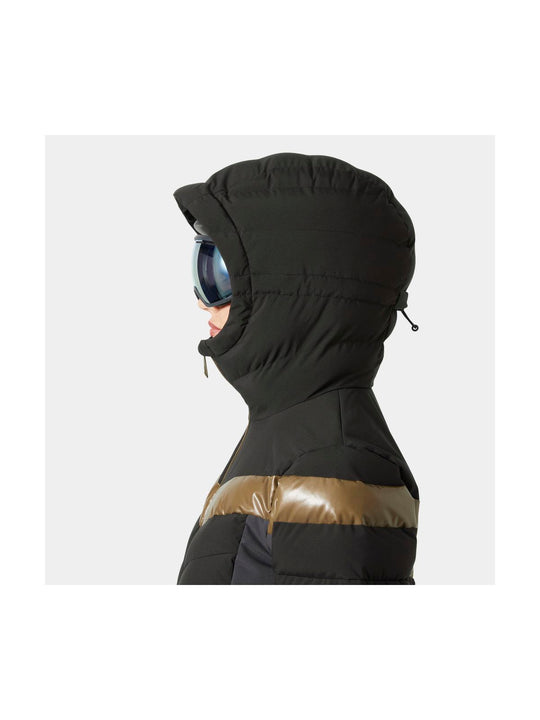 Kurtka narciarska damska HELLY HANSEN W IMPERIAL PUFFY JACKET czarna
