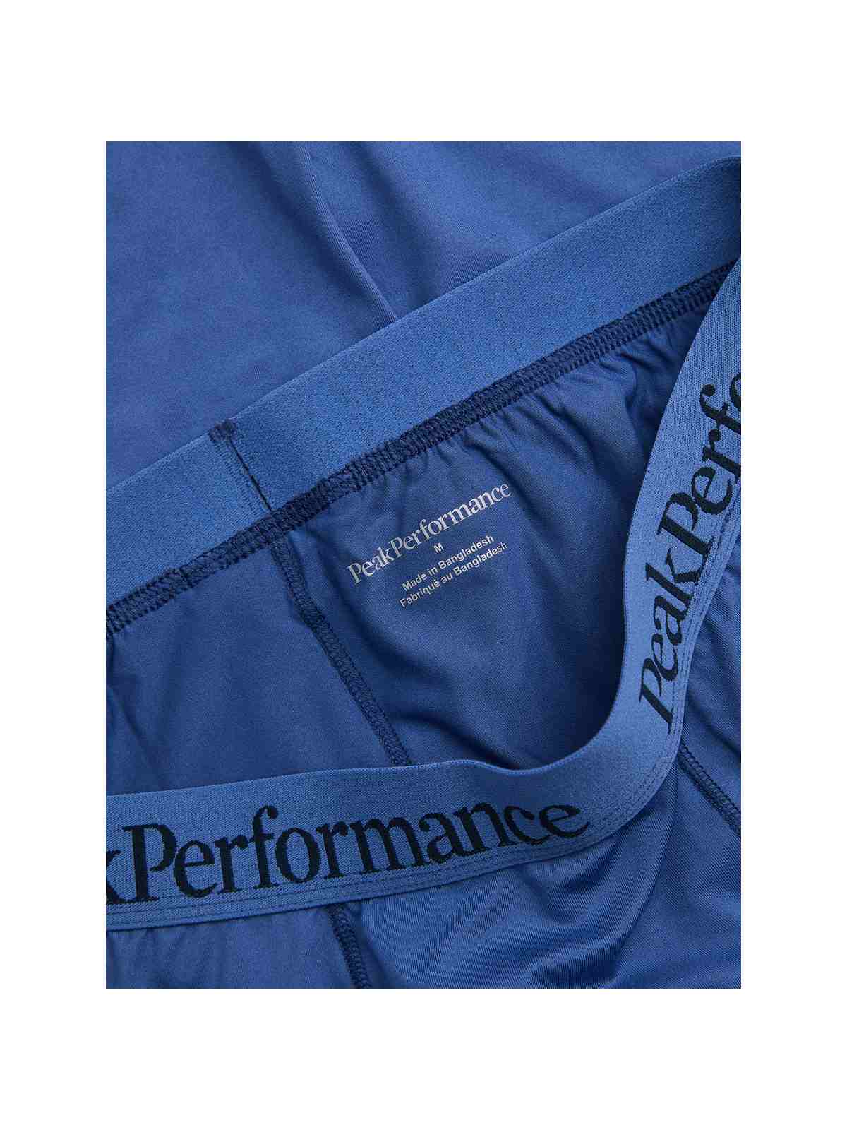 Spodnie męskie termiczne PEAK PERFORMANCE Spirit 3/4 Short Johns Synthetic Baselayer niebieskie