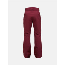 Spodnie narciarskie damskie PEAK PERFORMANCE Anima HIPE 2L Insulated Shell Pants bordowe
