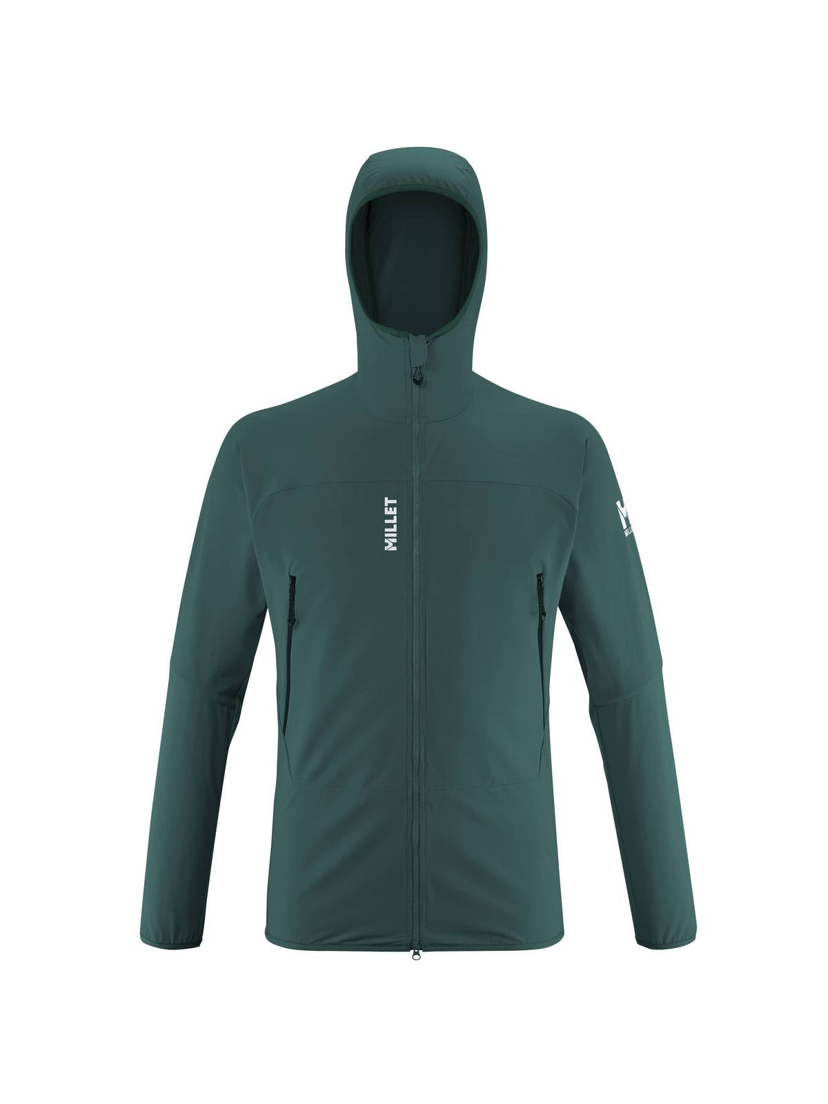 Kurtka MILLET FUSION XCS HOODIE M zielony - Adventure Sports