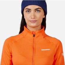 Bluza damska ROSSIGNOL W Blackside Mix HZ Fleece pomarańczowa
