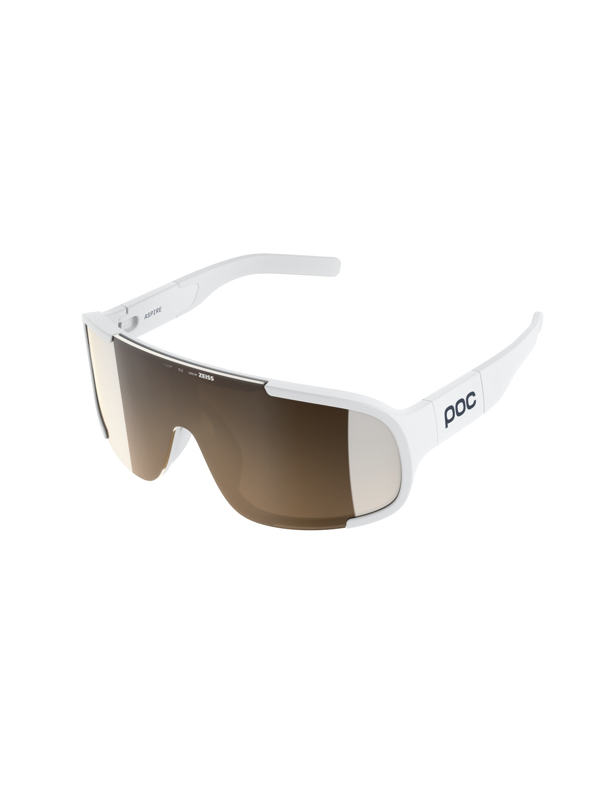 Okulary rowerowe POC Aspire Wide Fit biały cat.2 Clarity Trail /Partly Sunny Silver
