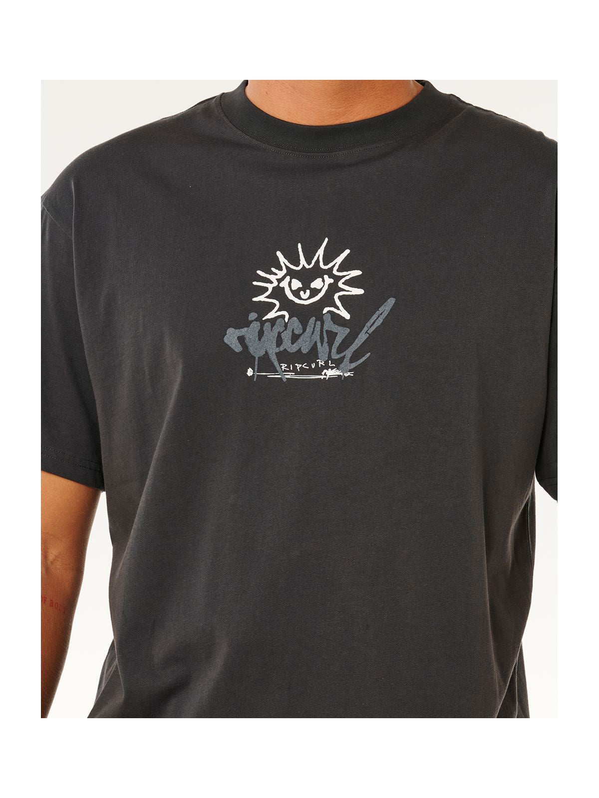 Koszulka męska RIP CURL Inner Visions Rotten Sun Tee czarna