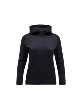 Bluza Peak Performance W Rider Tech Zip Hood czarny
