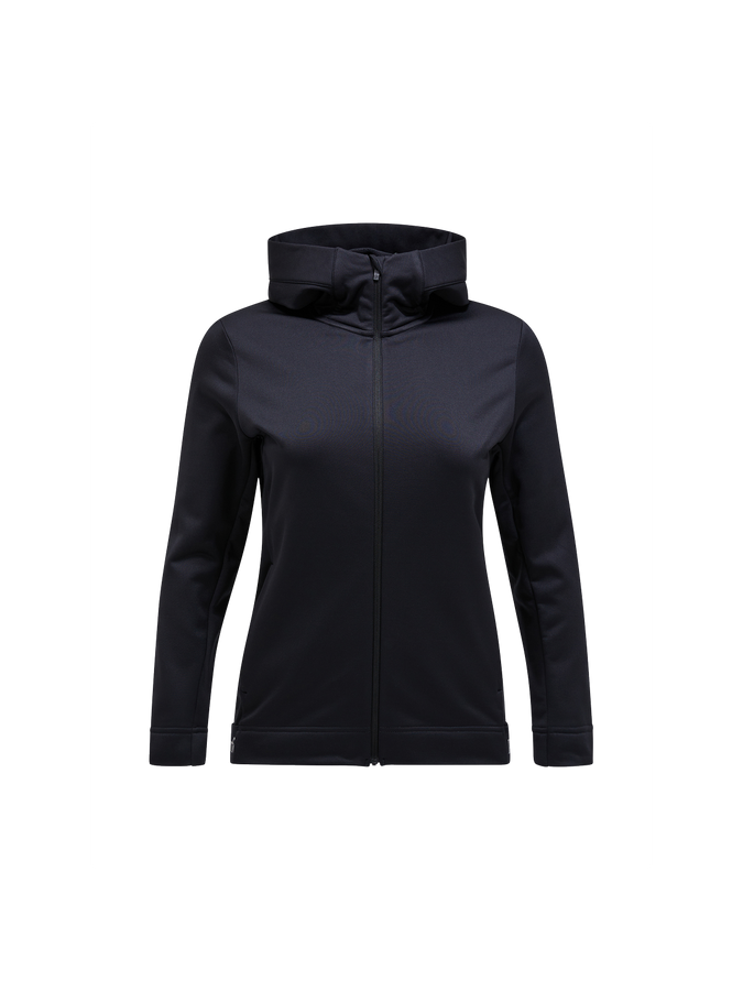 Bluza Peak Performance W Rider Tech Zip Hood czarny