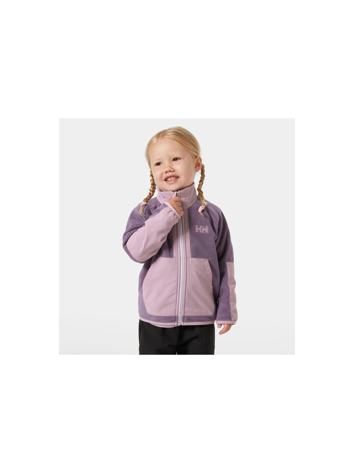 Bluza HELLY HANSEN K MARKA FLEECE JACKE fioletowy - Adventure Sports