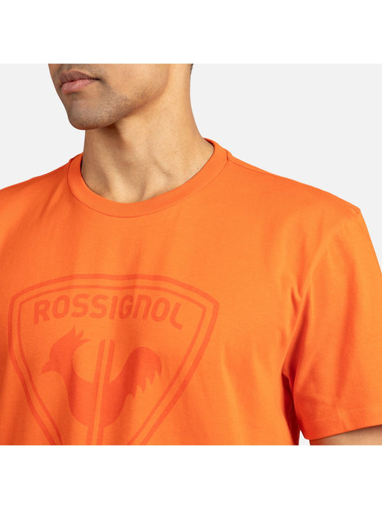 Koszulka męska ROSSIGNOL Presset Tee złoty - Adventure Sports
