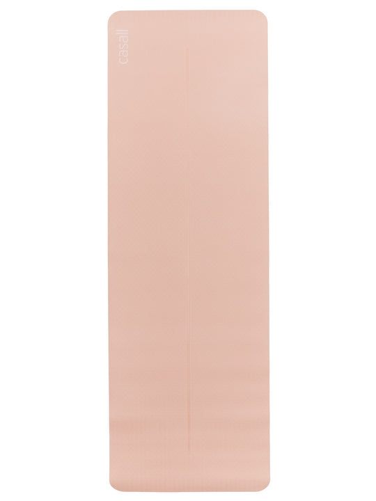 Mata do jogi CASALL Yoga mat position 4mm różowo szary
