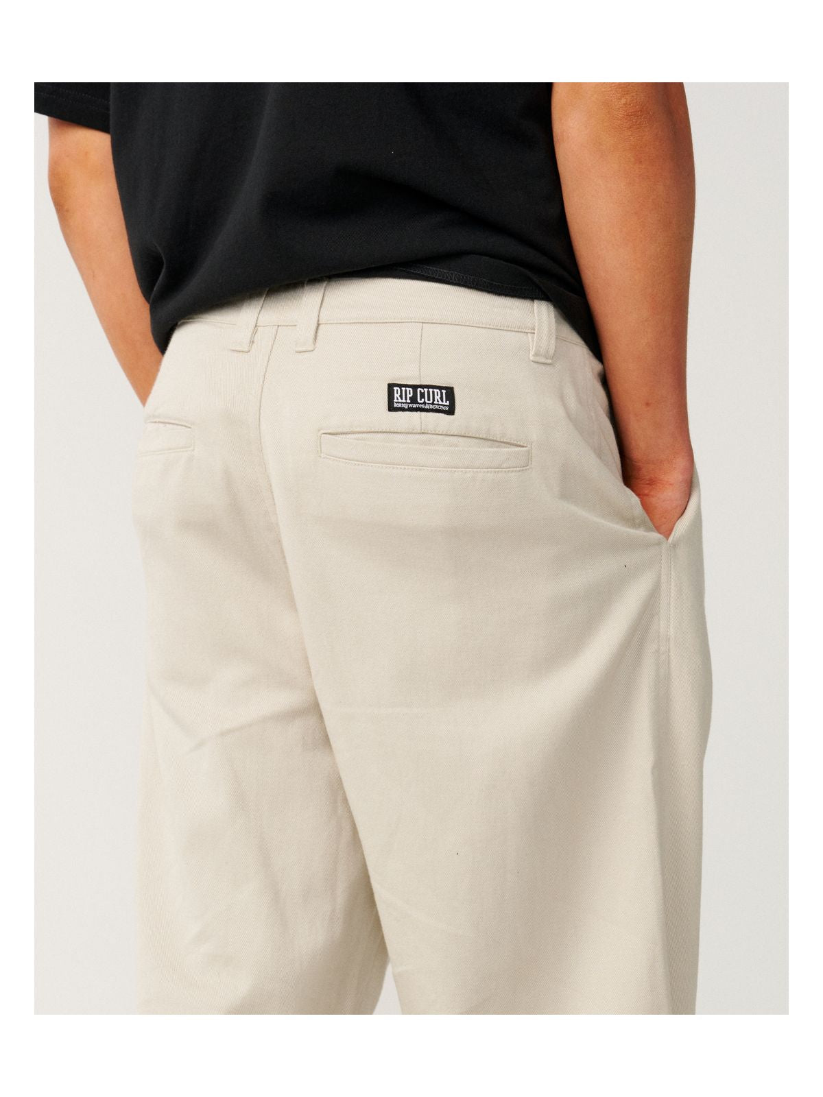 Spodnie męskie RIP CURL Disorder Twill Pants szare