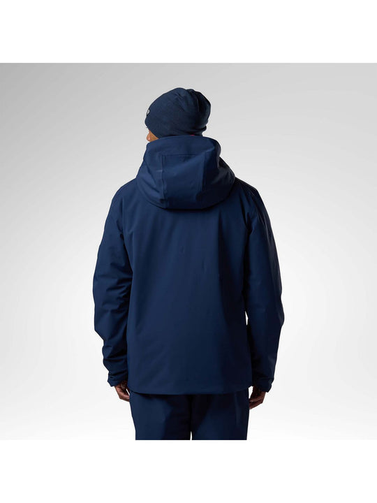 Kurtka narciarska męska ROSSIGNOL M 4Ws Blackside Insulated Jack niebieska
