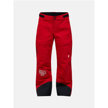 Spodnie narciarskie damskie PEAK PERFORMANCE 40Y R&amp;D GORE-TEX 3L C-KNIT Ski Pants czerwone
