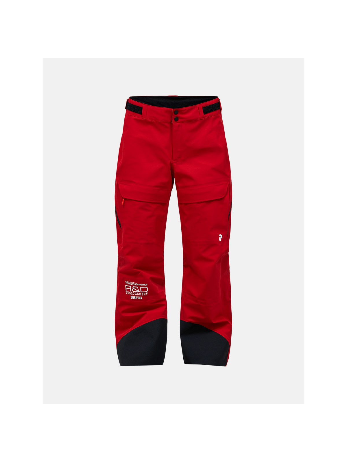 Spodnie narciarskie damskie PEAK PERFORMANCE 40Y R&D GORE-TEX 3L C-KNIT Ski Pants czerwone