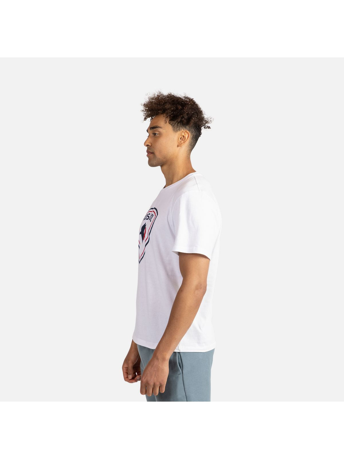 Koszulka męska ROSSIGNOL Cliffside Tee biały - Adventure Sports
