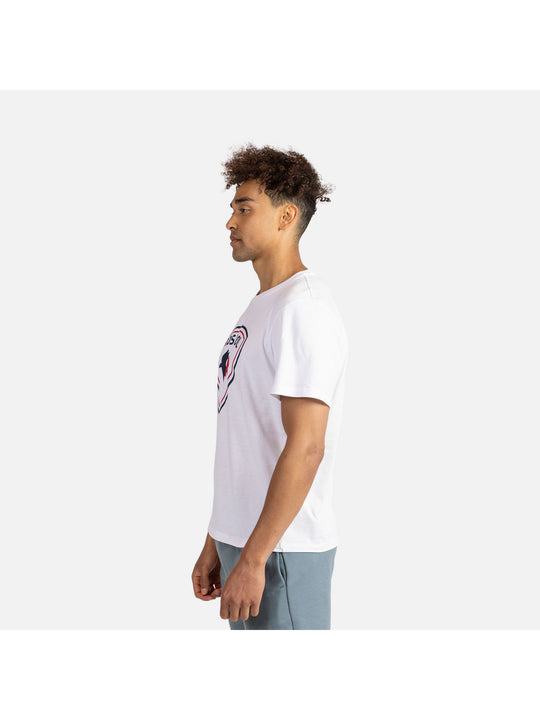 Koszulka męska ROSSIGNOL Cliffside Tee biały - Adventure Sports
