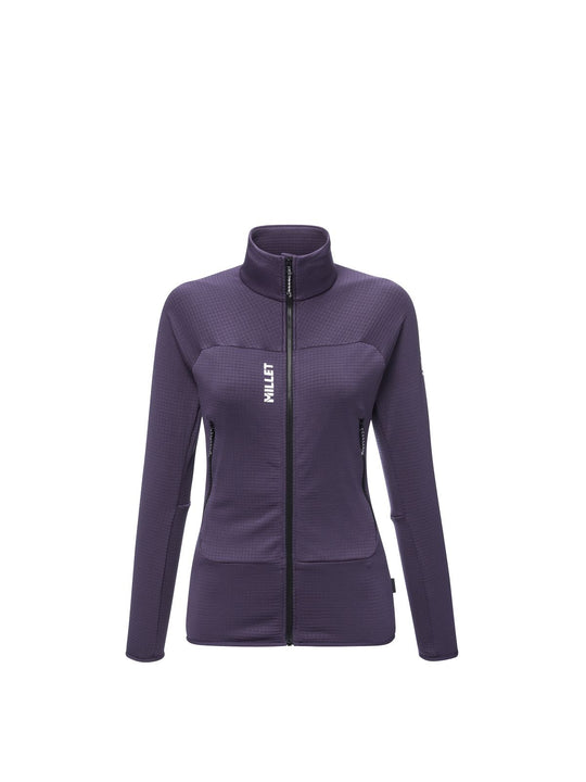 Bluza damska MILLET Fusion Grid Jkt W fioletowa
