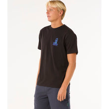Koszulka męska RIP CURL Vaporcool Search Stack Tee czarna
