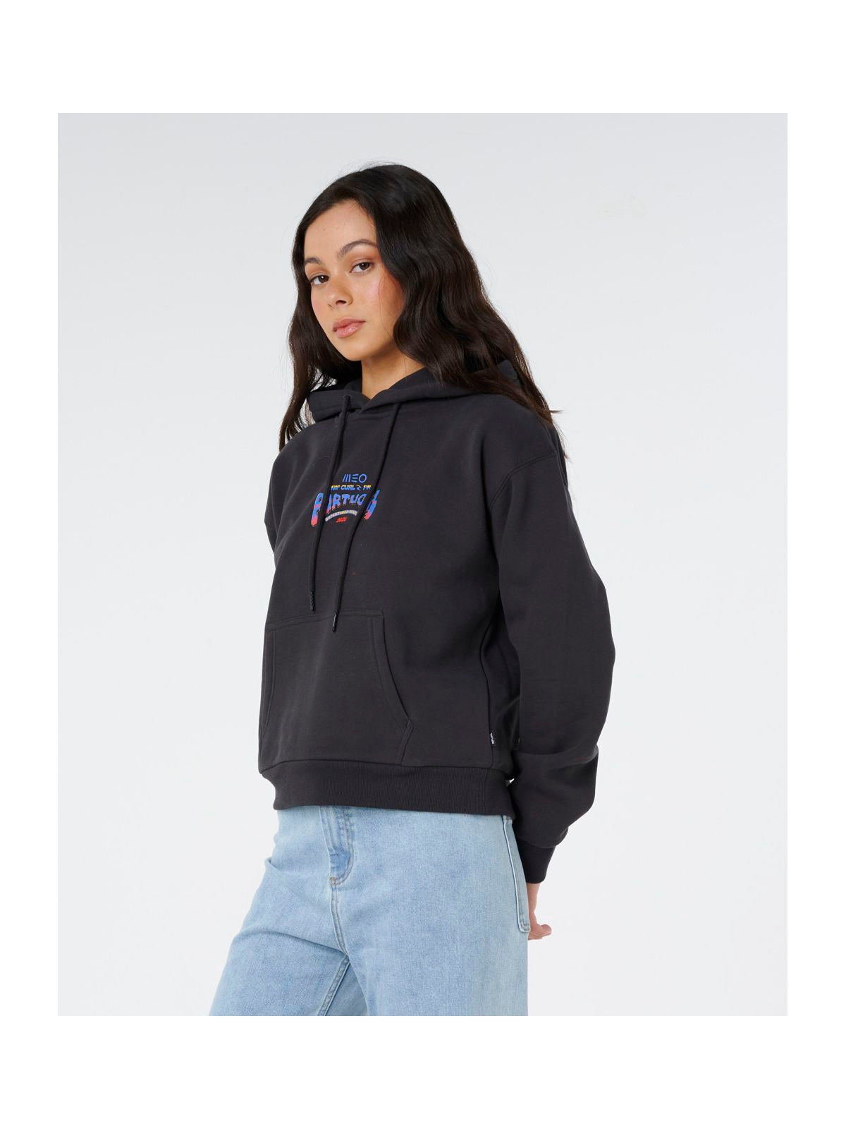 Bluza damska RIP CURL Peniche Merch Hood czarna