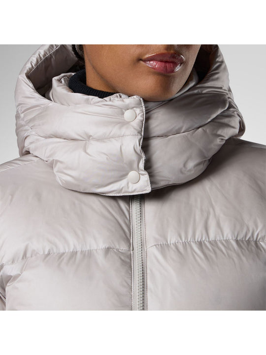Kurtka narciarska damska ROSSIGNOL W Abel Down Hoodie Jacket szara
