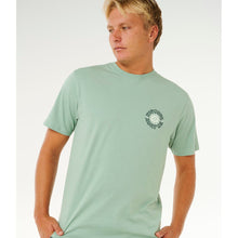 Koszulka męska RIP CURL Pacific Rinse Circle Tee zielona
