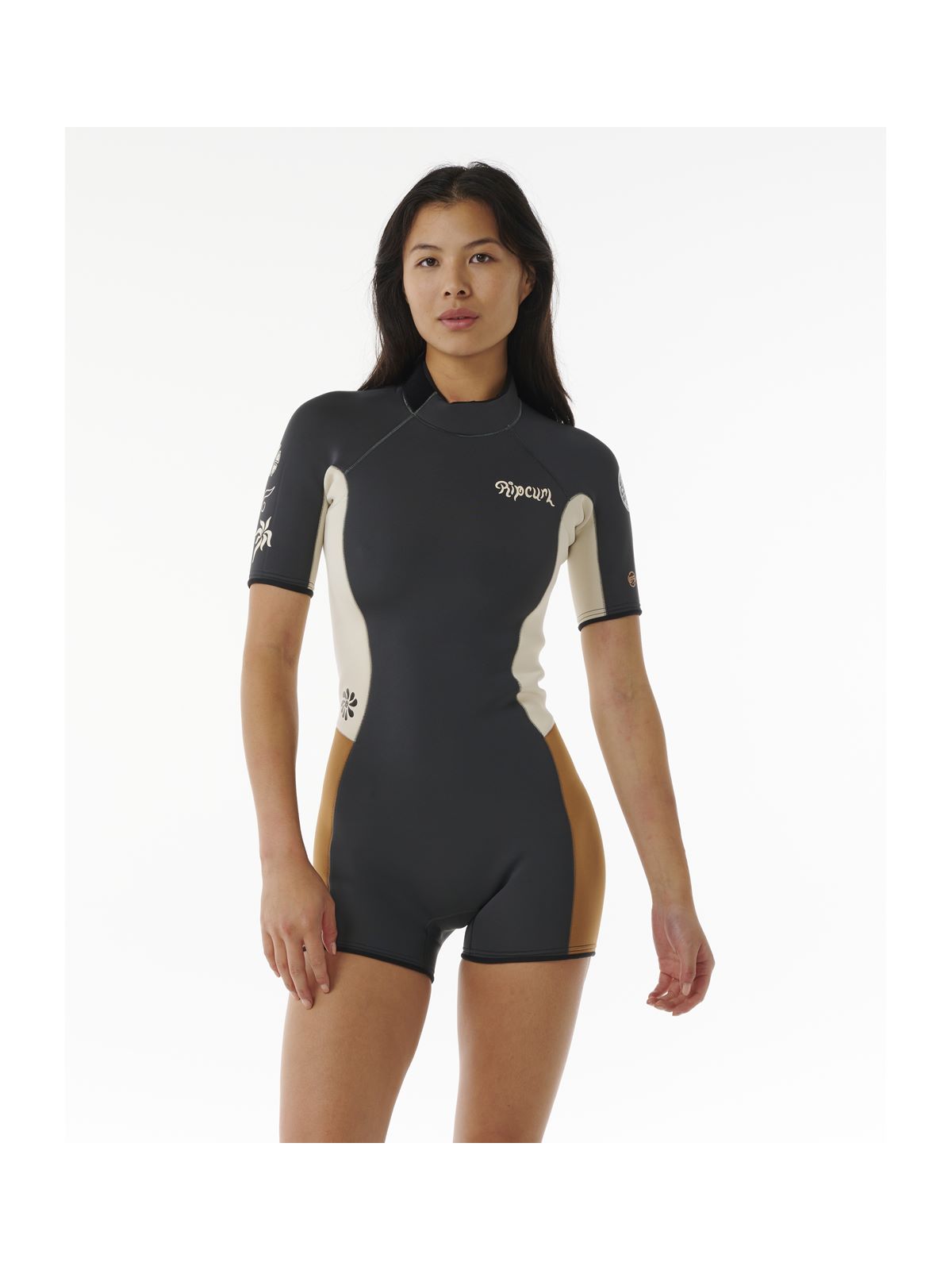 Pianka RIP CURL Wmns.D/Patrol 22 S/Sl Eco brązowy