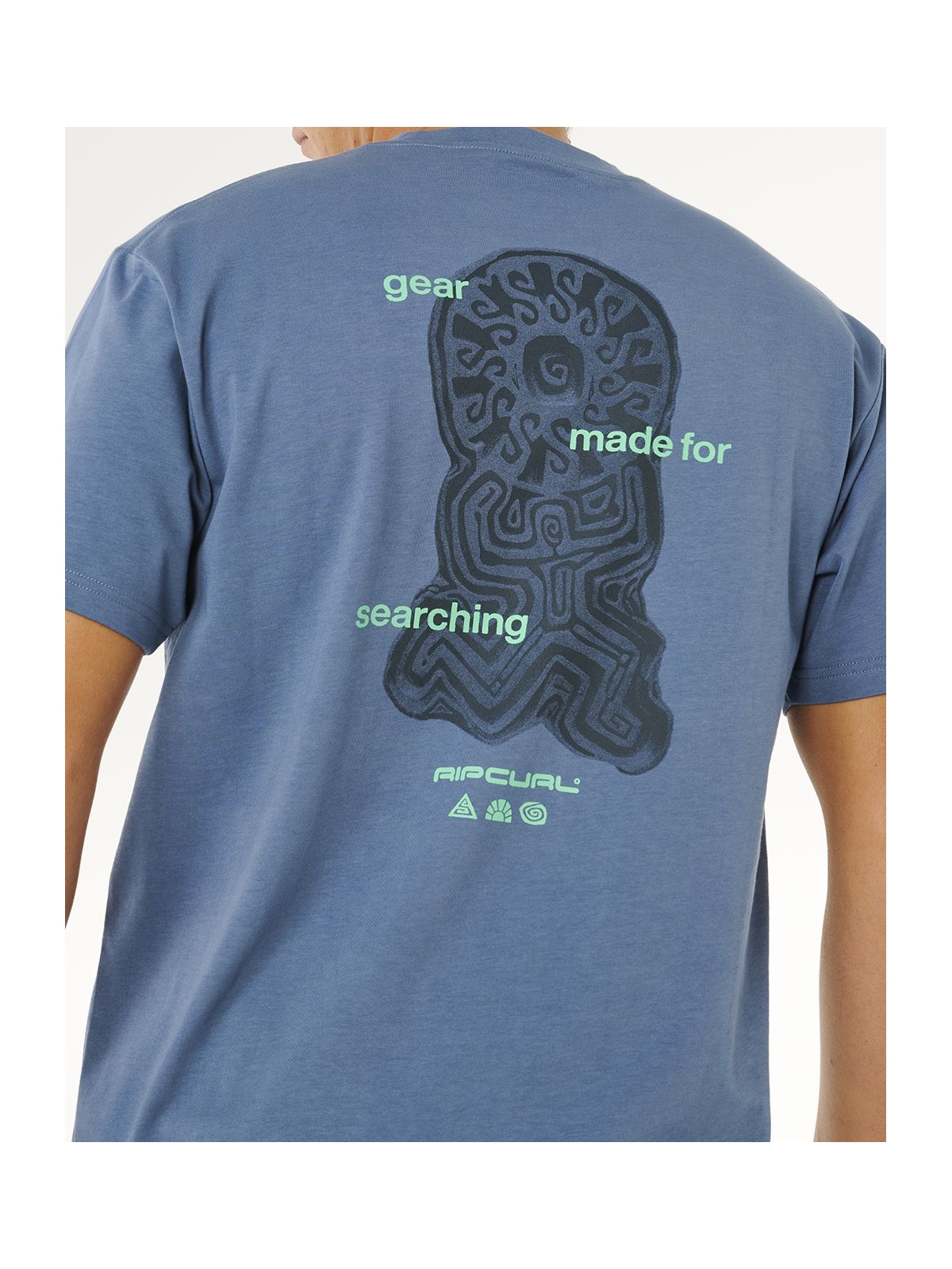 Koszulka męska RIP CURL Search Sundial Tee niebieska