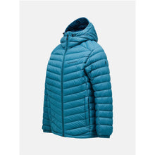 Kurtka męska puchowa Peak Performance M Frost Down Hood Jacket zielony - narciarska - Adventure Sports
