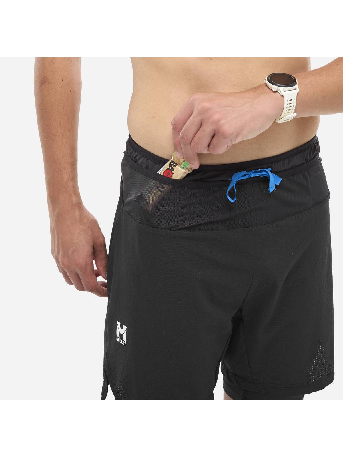 Szorty MILLET INTENSE 2IN1 SHORT M czarny - Adventure Sports