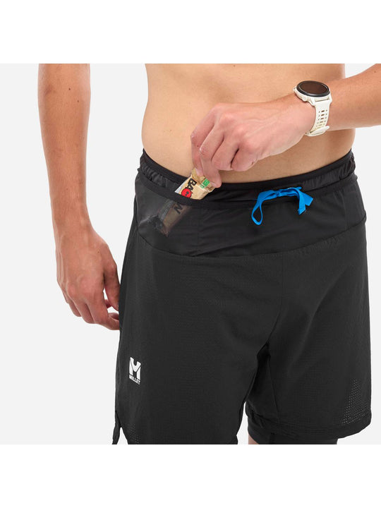 Szorty MILLET INTENSE 2IN1 SHORT M czarny - Adventure Sports
