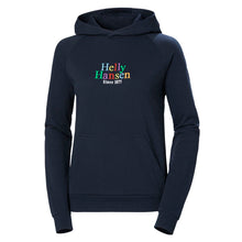 Bluza z kapturem damska HELLY HANSEN W Core Graphic Hoodie granatowy - Adventure Sports
