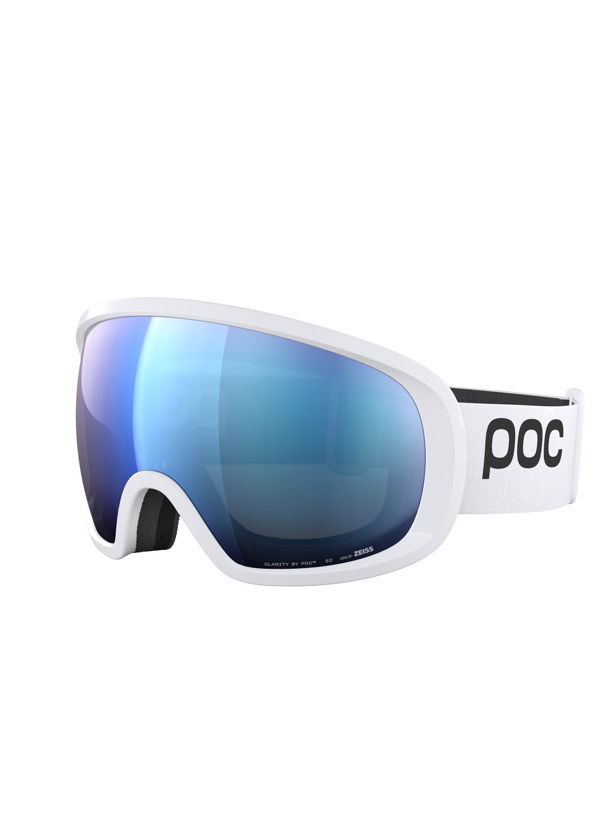 Gogle narciarskie POC Fovea Wide Fit biały Cat 2