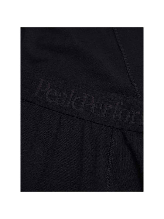 Spodnie Termiczne PEAK PERFORMANCE Magic 3/4 Long Johns Wool-blend Baselayer Men czarny
