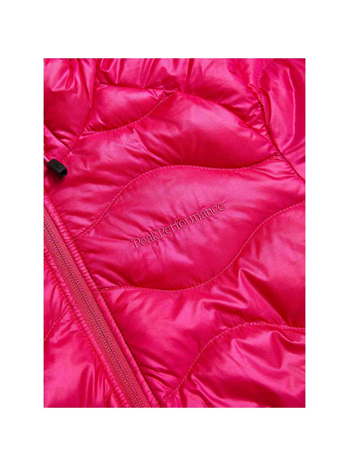 Damska kurtka puchowa Peak Performance W Helium Down Hood Jacket fioletowy