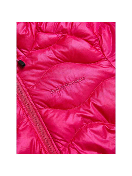 Damska kurtka puchowa Peak Performance W Helium Down Hood Jacket fioletowy

