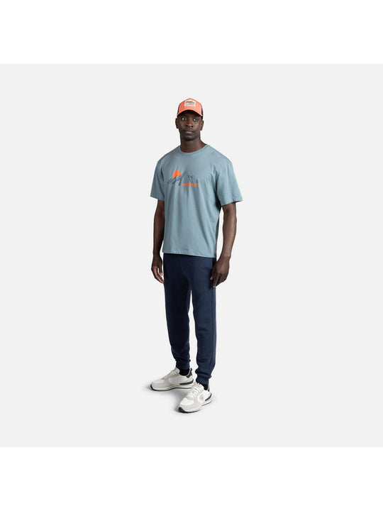 Koszulka męska ROSSIGNOL Waterfall Tee niebieski - Adventure Sports
