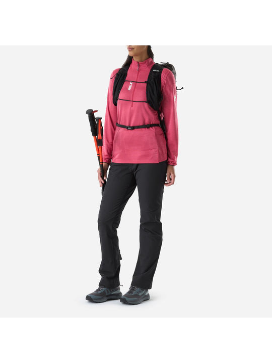 Bluza damska MILLET W Parmelan Light Fleece Po W różowa
