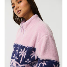 Polar damski RIP CURL Bossa Nova 1/4 Zip Polarfleece różowy
