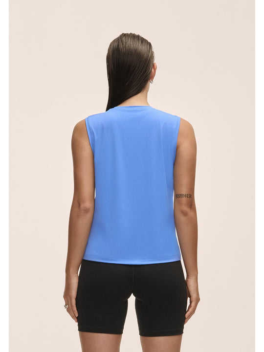 Koszulka damska treningowa Casall Graphic Tank niebieski - Adventure Sports
