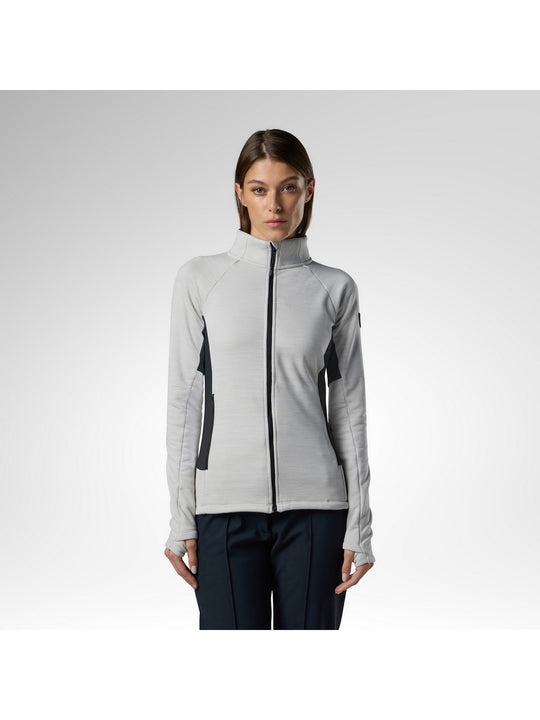 Bluza damska ROSSIGNOL W Premium Fleece Jacket biała
