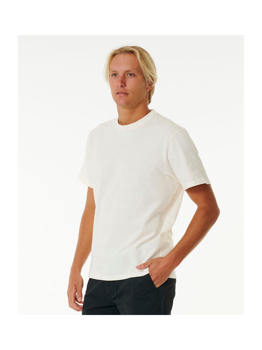 Koszulka RIP CURL Plain Wash Tee biały
