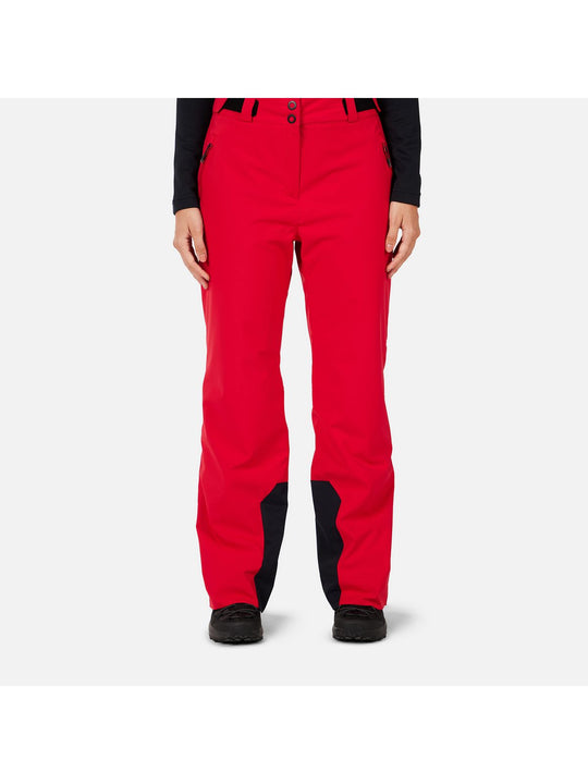 Spodnie narciarskie damskie ROSSIGNOL W Strawpile Insulated Pant czerwone
