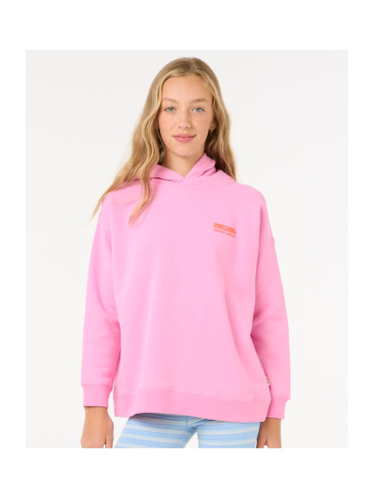 Bluza RIP CURL Surf Puff Hood-Girl różowy
